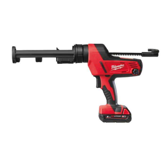 C18 PCG/310C-201B-Pistola per silicone portacartuccia 310mm 18 Volt (1 batteria) 2,0Ah-Milwaukee