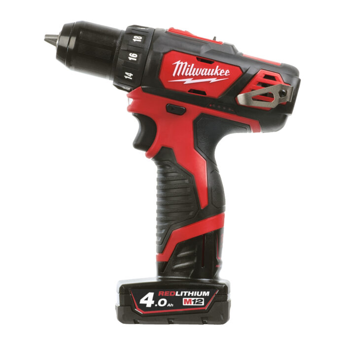 M12 BDD-402C-Trapano compatto 12 Volt 4,0Ah-Milwaukee