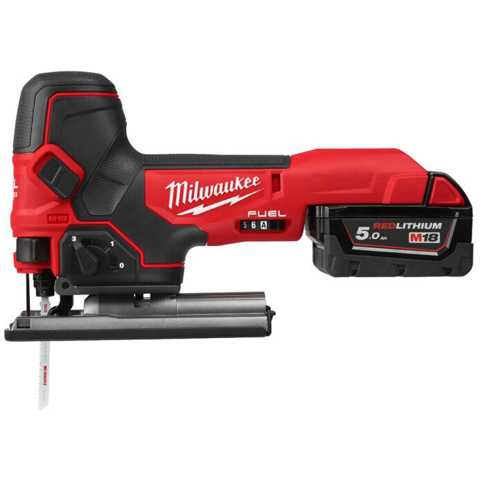 M18 FBJS-502X-Seghetto alternativo 18 Volt 5,0Ah Tecnologia FUEL valigetta HeavyDuty-Milwaukee