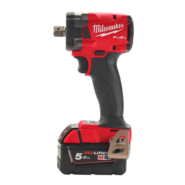 M18 FIW2P12-502X-Avv. a impulsi compatto 18 Volt 1/2" 5.0 Ah Tecnologia FUEL valigetta HeavyDuty con perno P-Milwaukee