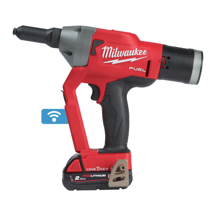 M18 ONEFPRT-202X-Rivettatrice 18 Volt 2,0Ah Tecnologia FUEL ONE KEY-Milwaukee