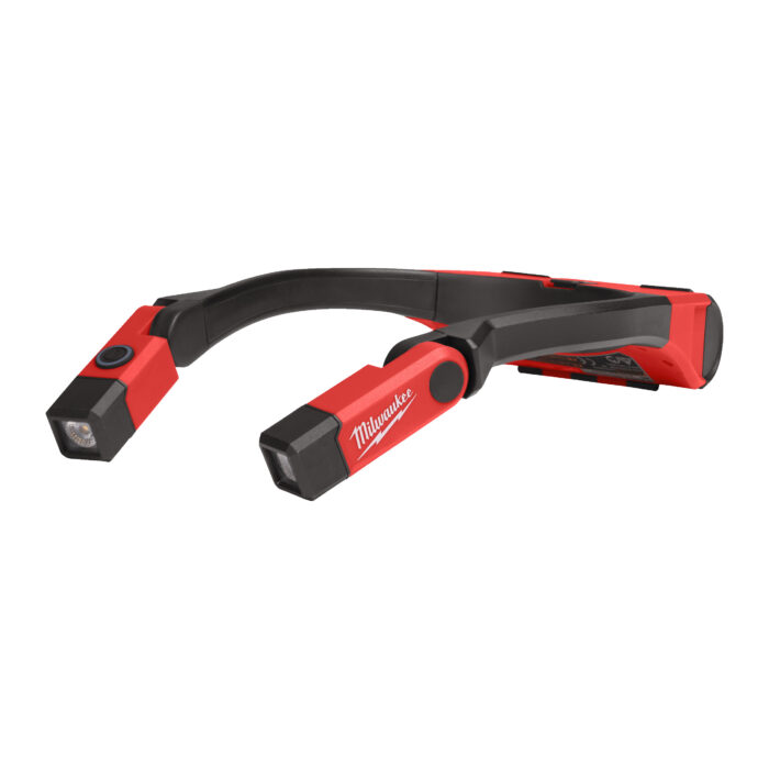 L4 NL400-301-Torcia da collo regolabile ricaricabile con USB 400 lumen-Milwaukee