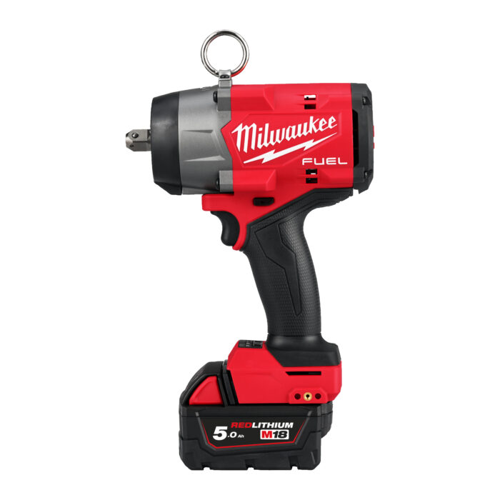 M18 FHIW2P12-502X-Avv. a impulsi alta potenza 18 Volt 1/2" 5,0Ah Tecnologia FUEL valigetta HeavyDuty con perno P-Milwaukee