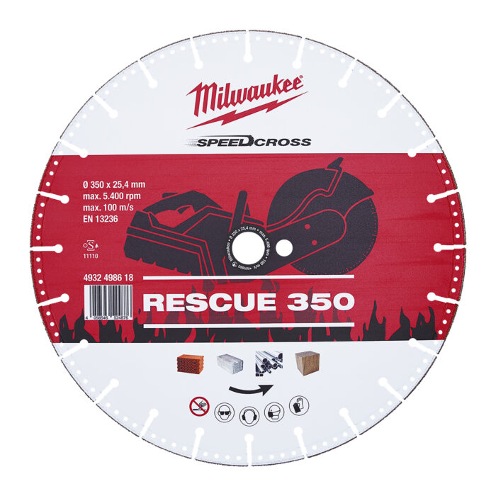 DISCO DIAM SPEEDCROSS RESCUE 350MM - DISCO DIAM SPEEDCROSS RESCUE 350MM